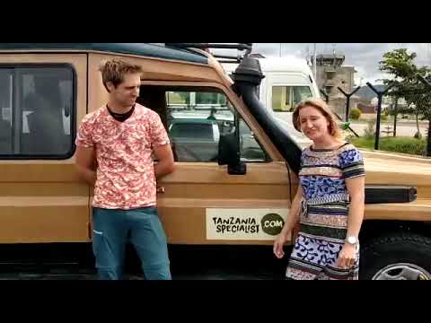 Our happy Dutch travelers after their Tanzania adventure