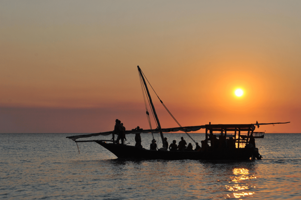 jambiani zanzibar vissersboot